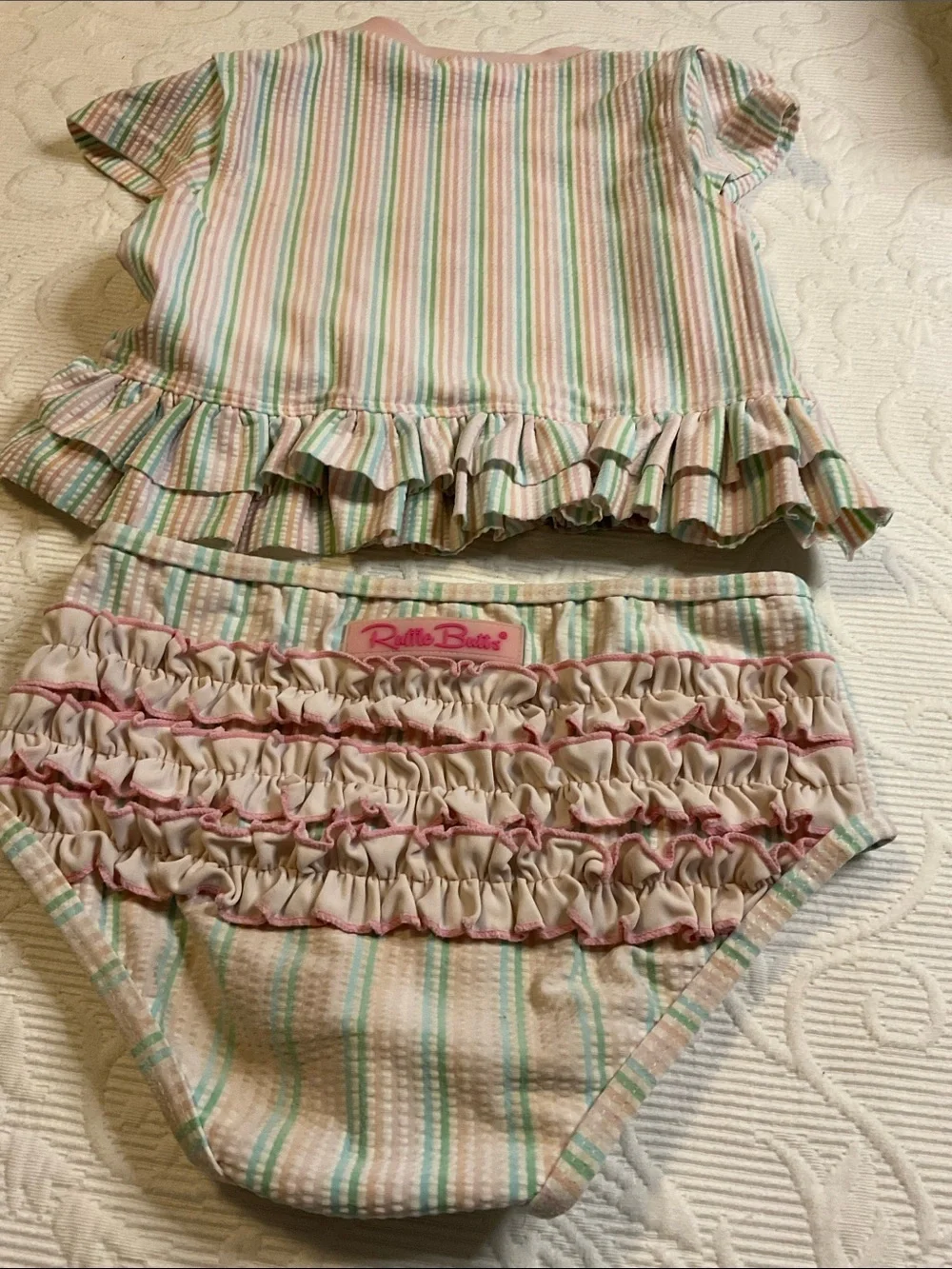 Ruffle Butts two piece